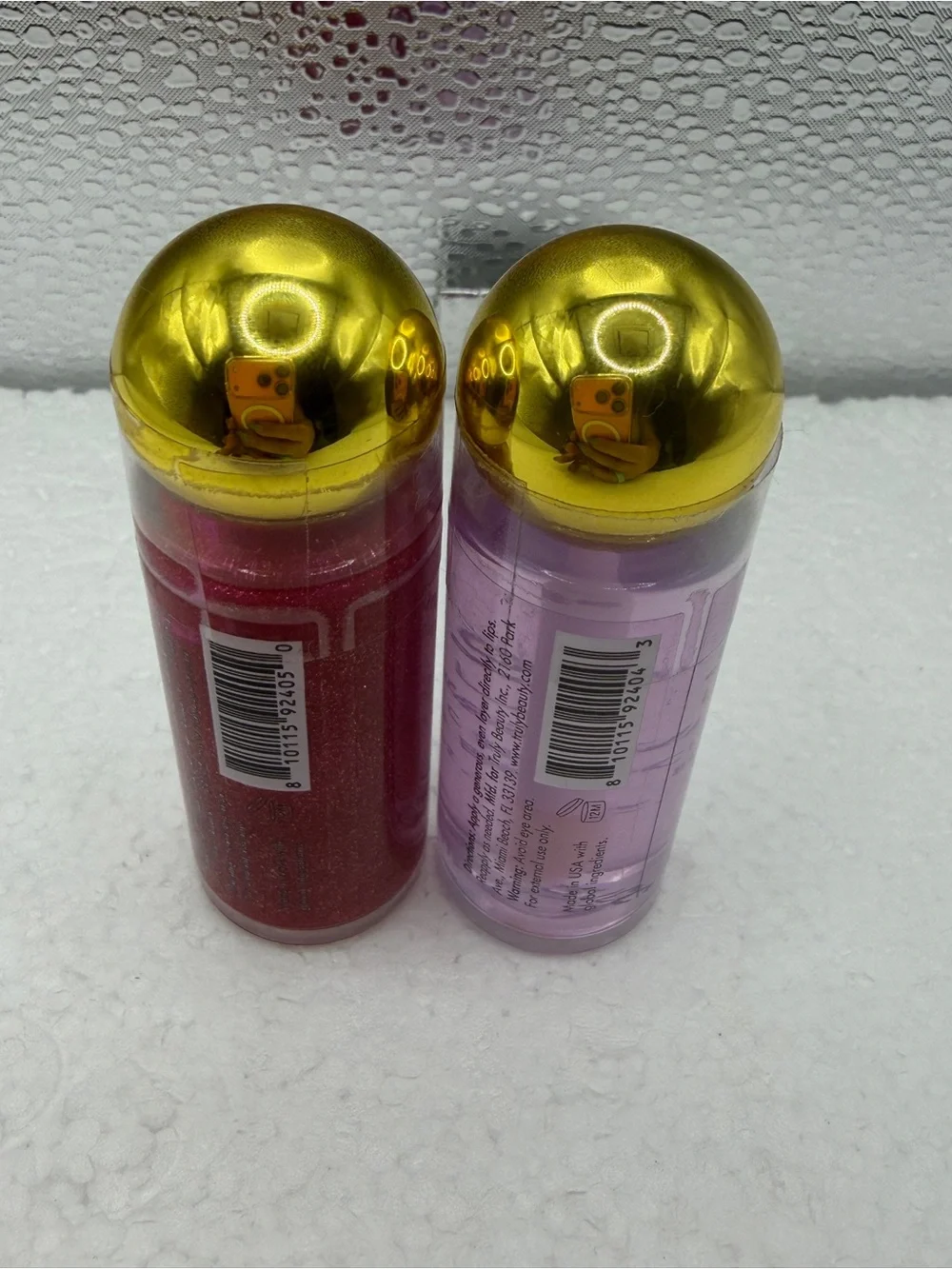 TRULY Luxury Lip Oil Duo — Cherry Baby & Glazed Donut